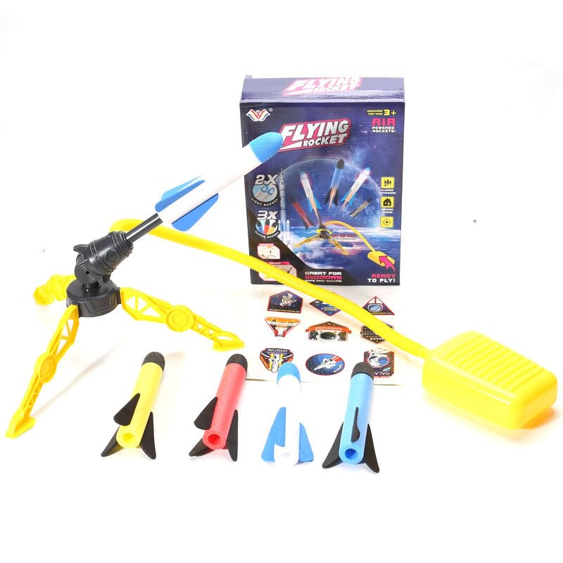 ⭐︎スポンジロケットランチャーおもちゃゲームアウトドア空飛ぶフォーム Amazon.co.jp: ロケットランチャー おもちゃ ゲーム アウトドア
